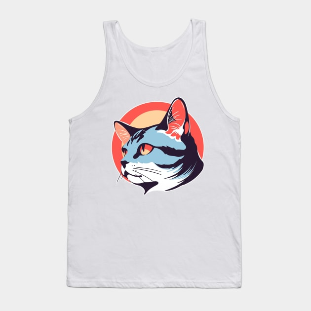 Cat Tank Top by Underground Cargo